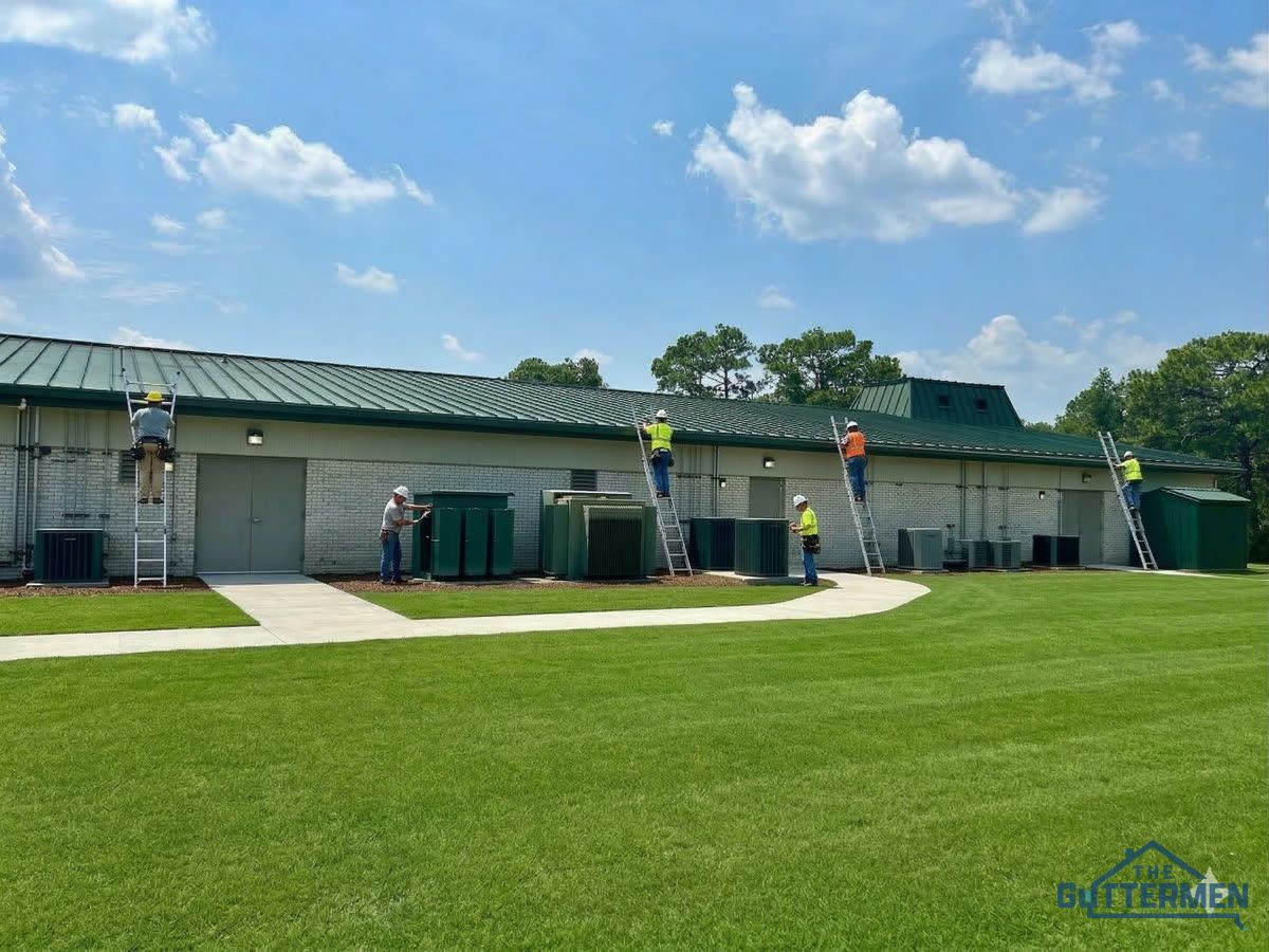 Commercial building gutter system SC