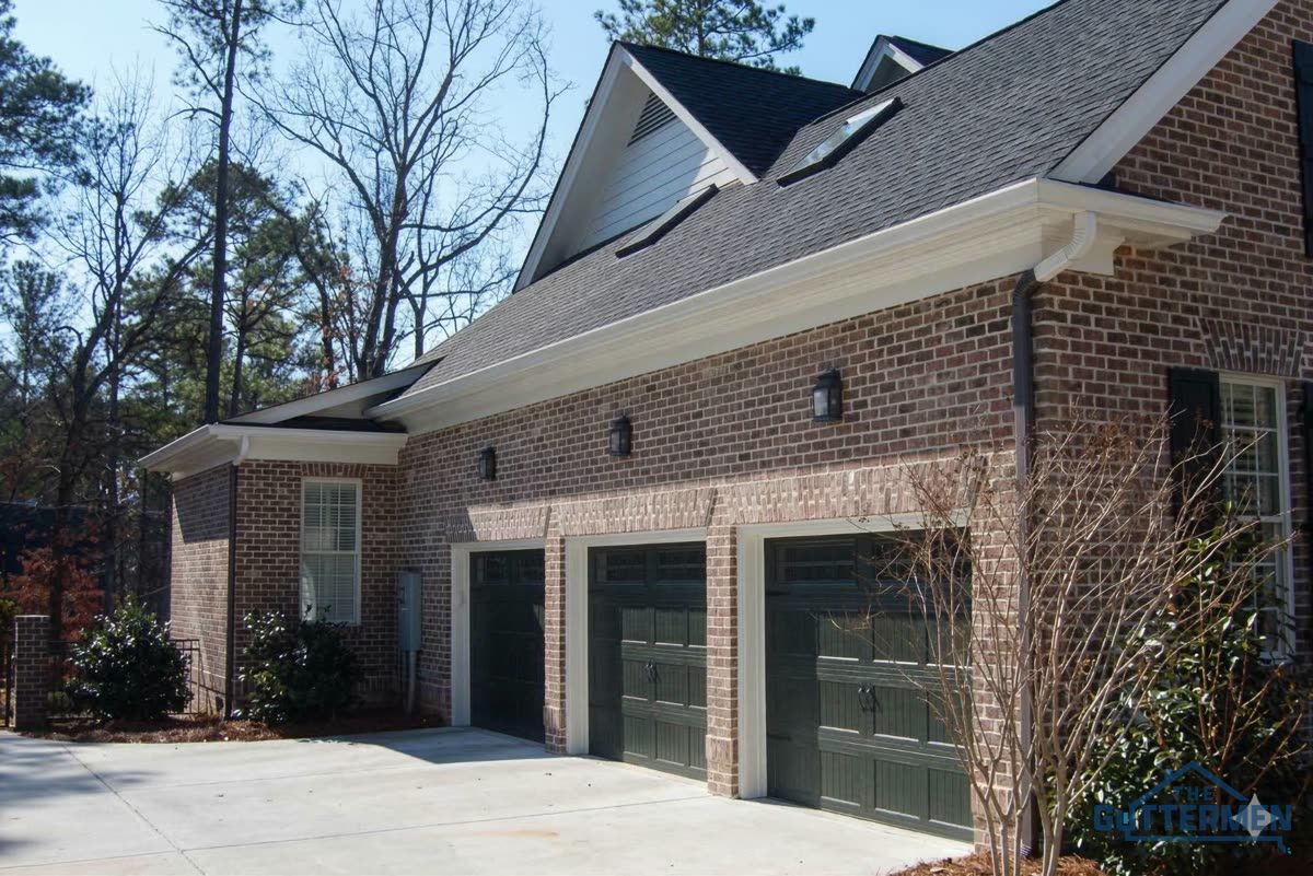 Completed gutter project